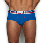 Grip Mid Rise Punt Brief // Spinel Blue (XS)