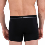 4 Pack Boxer Brief // Cherry Tomato + Gray + Black (L)