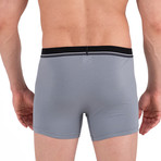 4 Pack Boxer Brief // Cherry Tomato + Gray + Black (M)