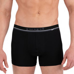 4 Pack Boxer Brief // Cherry Tomato + Gray + Black (XL)