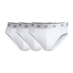 Briefs // White // Pack of 3 (M)