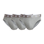 Briefs // Gray // Pack of 3 (2XL)