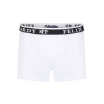 Beau Boxer Short // Set of 3 // White + Gray + Black (S)