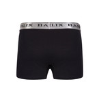Lukas Boxer Short // Set of 3 // Black + Navy + Gray (S)