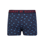 Jonas Boxer Short // Set of 3 // Patterned + Black + Bordeaux (S)