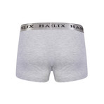 Lukas Boxer Short // Set of 3 // Black + Navy + Gray (S)
