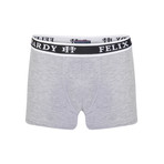 Karter Boxer Short // Set of 3 // Patterned + Black + Gray (S)