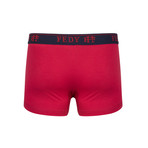 Jonas Boxer Short // Set of 3 // Patterned + Black + Bordeaux (S)