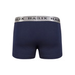 Lukas Boxer Short // Set of 3 // Black + Navy + Gray (S)