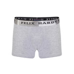 Lukas Boxer Short // Set of 3 // Black + Navy + Gray (S)