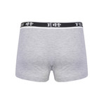 Karter Boxer Short // Set of 3 // Patterned + Black + Gray (S)
