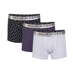 Grady Boxer Short // Set of 3 // Patterned (S)