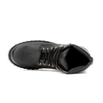 6'' Steel Toe Round-Toe Boots // Black (US: 8)