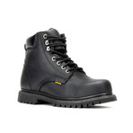 6'' Steel Toe Round-Toe Boots // Black (US: 7.5)