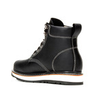 Bonanza // Men's 6'' Dual Density Round-Toe Boots // Black (US: 6.5)