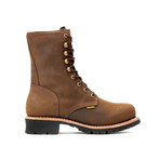 Bonanza // Men's 9'' Logger Boots // Brown (US: 5.5)