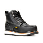 Bonanza // Men's 6'' Dual Density Moc-Toe Boots // Black (US: 7)