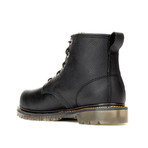 6'' Round Toe Boots // Black (US: 7.5)