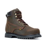 6'' Round-Toe Boots // Brown (US: 7.5)