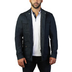 Hunter Peacoat // Navy (S)