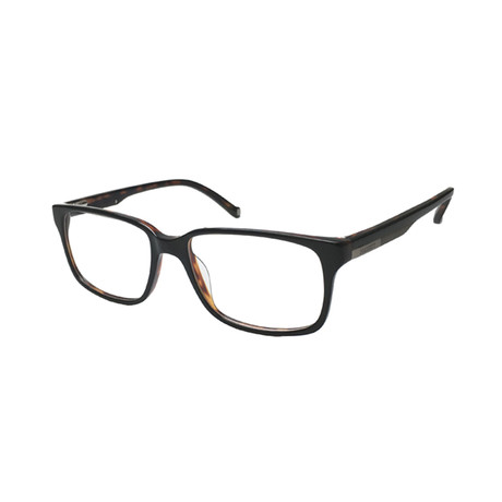 Men's HEK1178 Optical Frames (Dark Gunmetal + Tortoise)