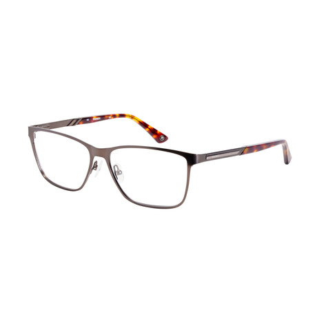 Men's HEK1183 Optical Frames // Dark Gunmetal (57-15-145)