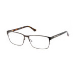 Men's HEK1204 Optical Frames // Dark Gunmetal