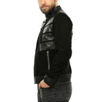 Merit Leather Jacket // Black (XL)