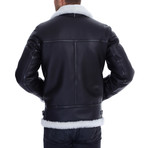Baker Leather Jacket // Black (3XL)