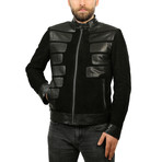 Merit Leather Jacket // Black (L)