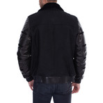 Lou Leather Jacket // Black (L)