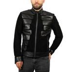 Merit Leather Jacket // Black (XL)