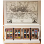 Greenwood’s Six Sheet Map of London // Original Color (41"L x 60"W)