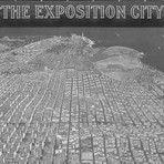 The Exposition City // San Francisco // Inverted Black + White (41"L x 60"W)