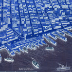 The Exposition City // San Francisco // Inverted Color (41"L x 60"W)