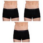 3 Pack Brazilian Trunks // Black (S)