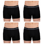 4 Pack Boxer Brief // Black (S)