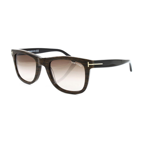 Men's FT0336S Sunglasses // Brown Wood