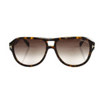 Men's FT0446S Sunglasses // Dark Havana