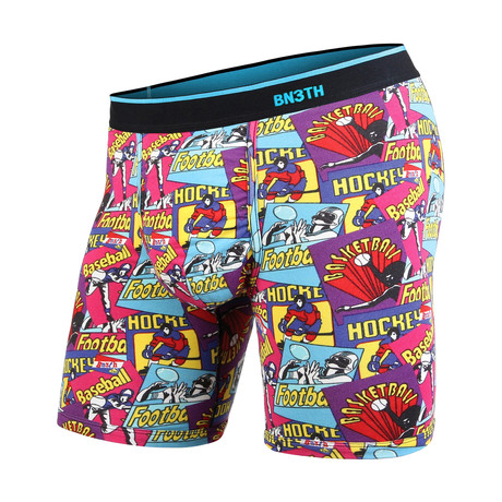 Classic Boxer Brief Print // Comic Strip Multicolor (XS)