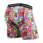 Classic Boxer Brief Print // Comic Strip Multicolor (XS)