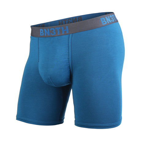 Classic Boxer Brief Solid // Teal + Slate (S)