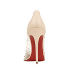 Women's Degastrass PVC 100mm Pumps // Beige (Euro: 35)