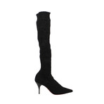 Women's Sandrine Stretch Knee Boots // Black (Euro: 37.5)