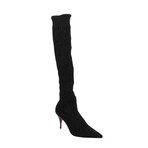 Women's Sandrine Stretch Knee Boots // Black (Euro: 37.5)