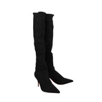 Women's Sandrine Stretch Knee Boots // Black (Euro: 37.5)