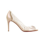 Women's Sucre Glace PVC 85mm Pumps // Beige (Euro: 35)