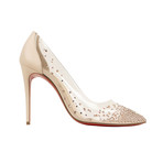 Women's Degastrass PVC 100mm Pumps // Beige (Euro: 35)