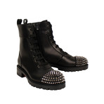 Women's TS Croc Spiked-Cap Booties // Black (Euro: 38.5)