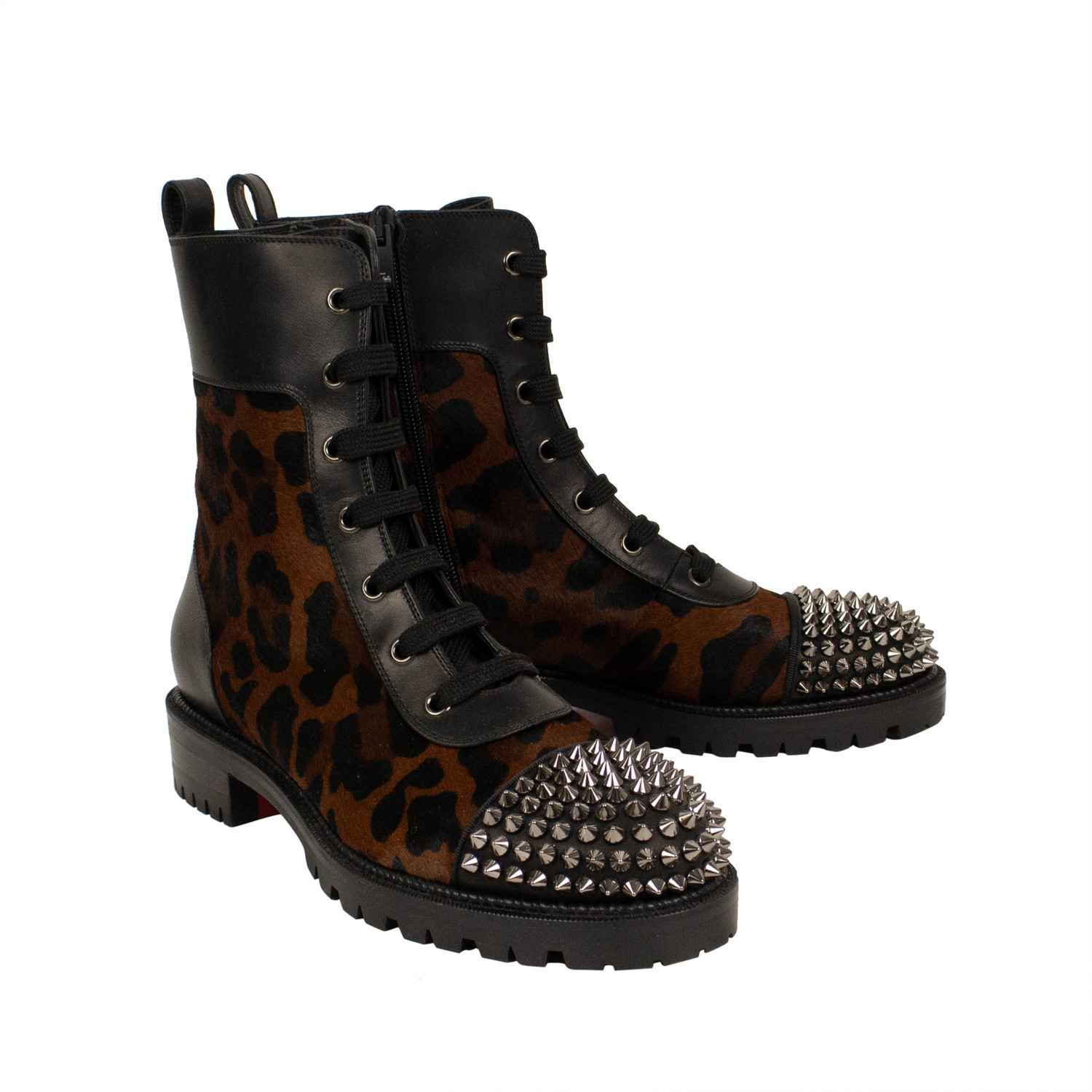 Women's TS Croc Leopard Booties 